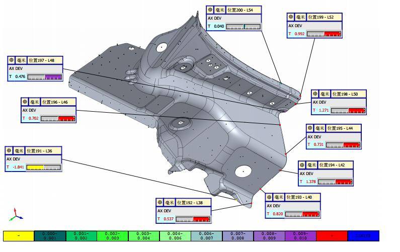 三坐标测量机如何对汽车冲压件进行矢量检测(图2)
