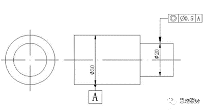 三坐标形位公差知识点-同轴度(图2) 三坐标形位公差知识点-同轴度(图2)