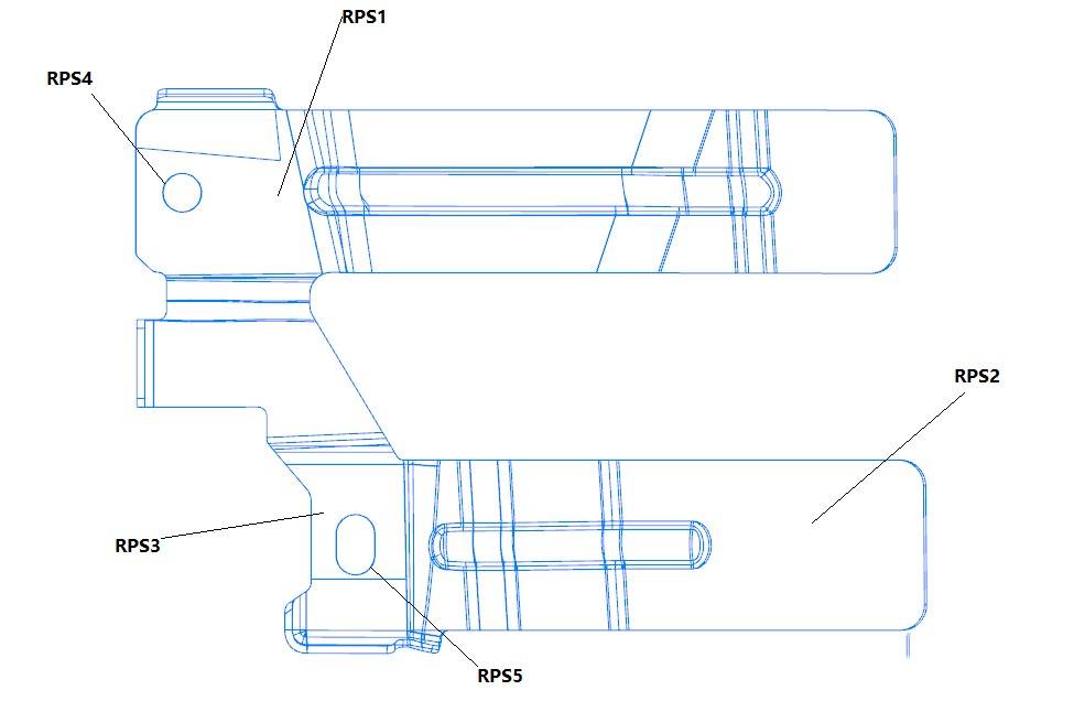 三坐标测量机Rational DMIS软件用RPS基准点建立坐标系(图1) 三坐标测量机Rational DMIS软件用RPS基准点建立坐标系(图1)