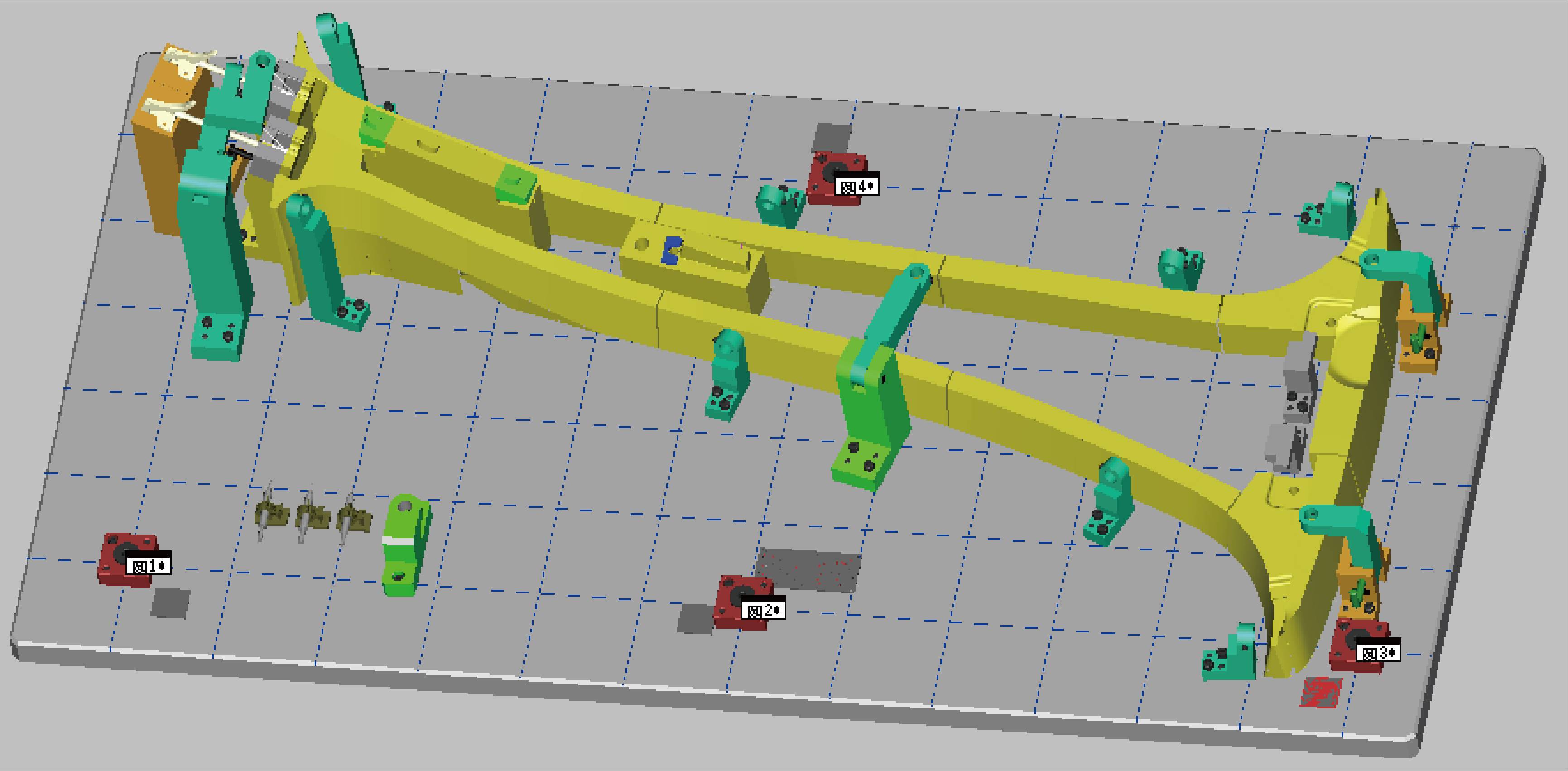 如何使用思瑞龙门三坐标测量机进行检具检测(图2)